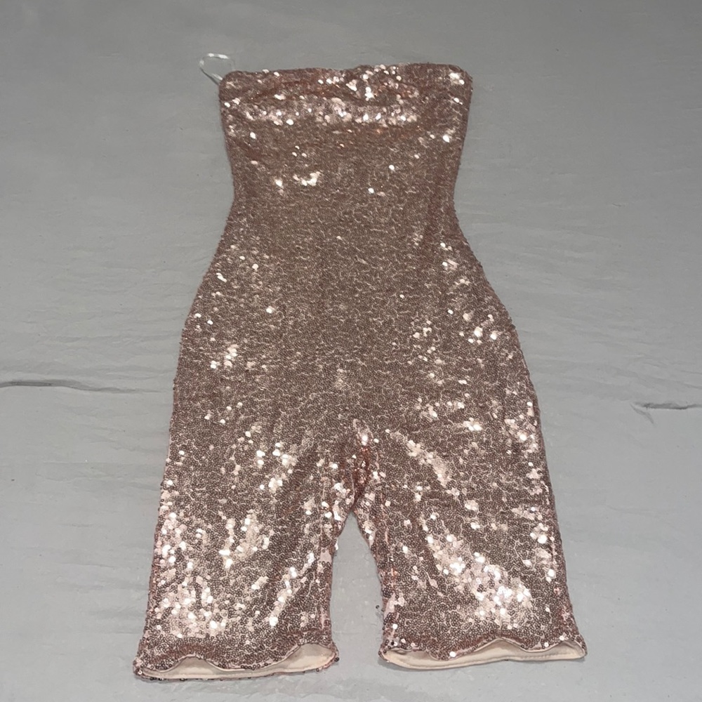 Special Occasion Sequin Romper Sz XS